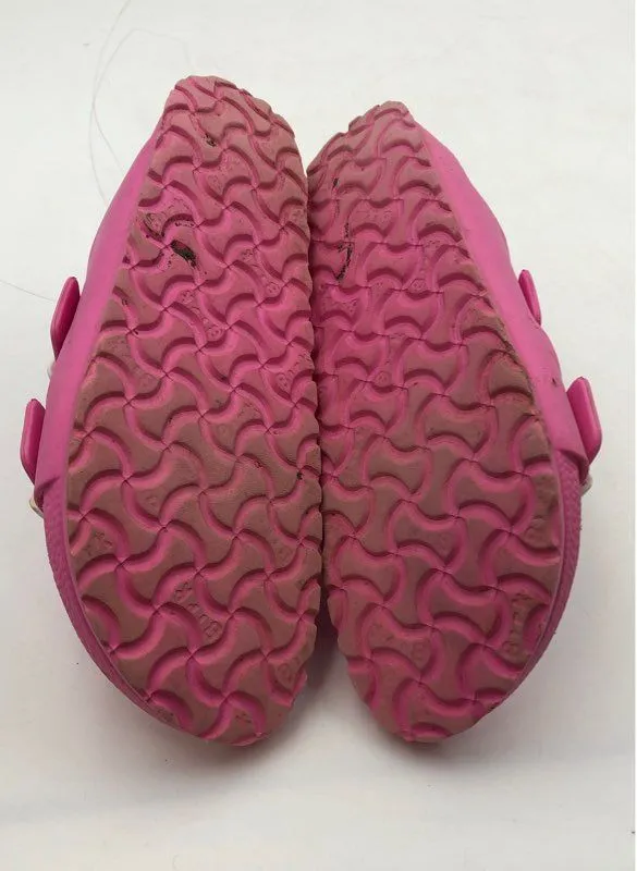 Birkenstock Women's Pink Open Toe Slip-On Slide Sandals - Size EUR 38