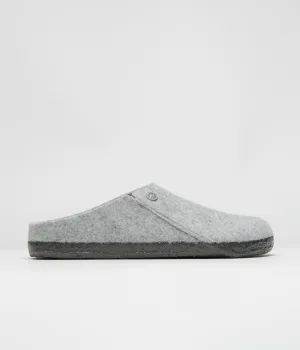 Birkenstock Zermatt Felt Slippers - Light Grey