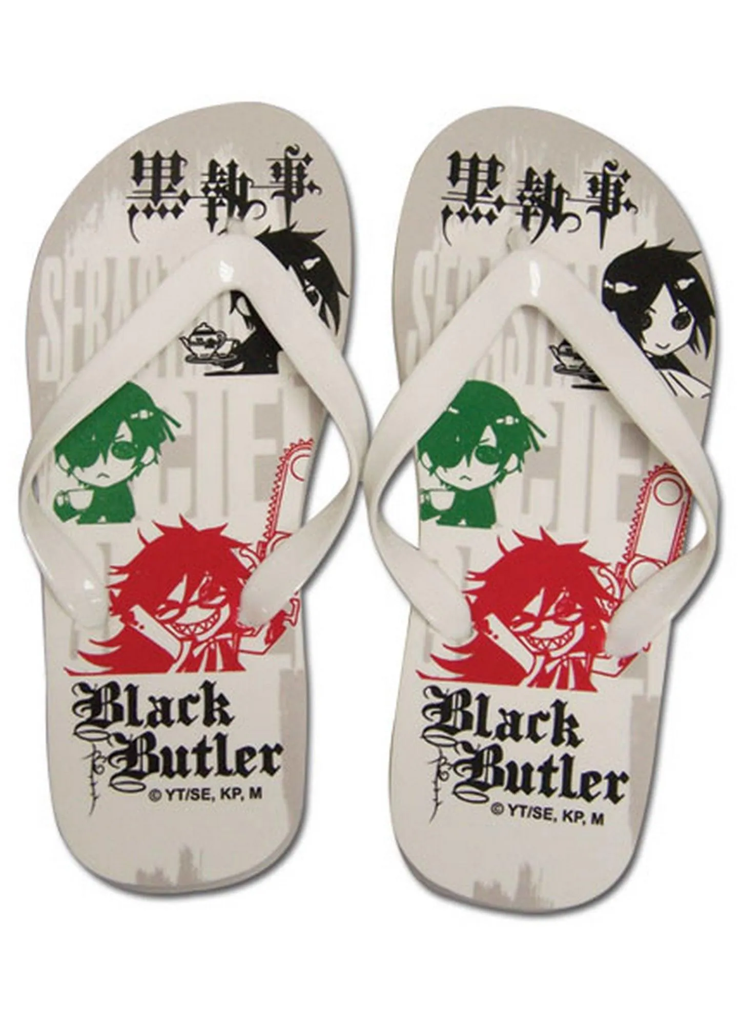 Black Butler - Ciel Phantomhive, Sebastian Michaelis & Grell Sutcliff SD Sandal