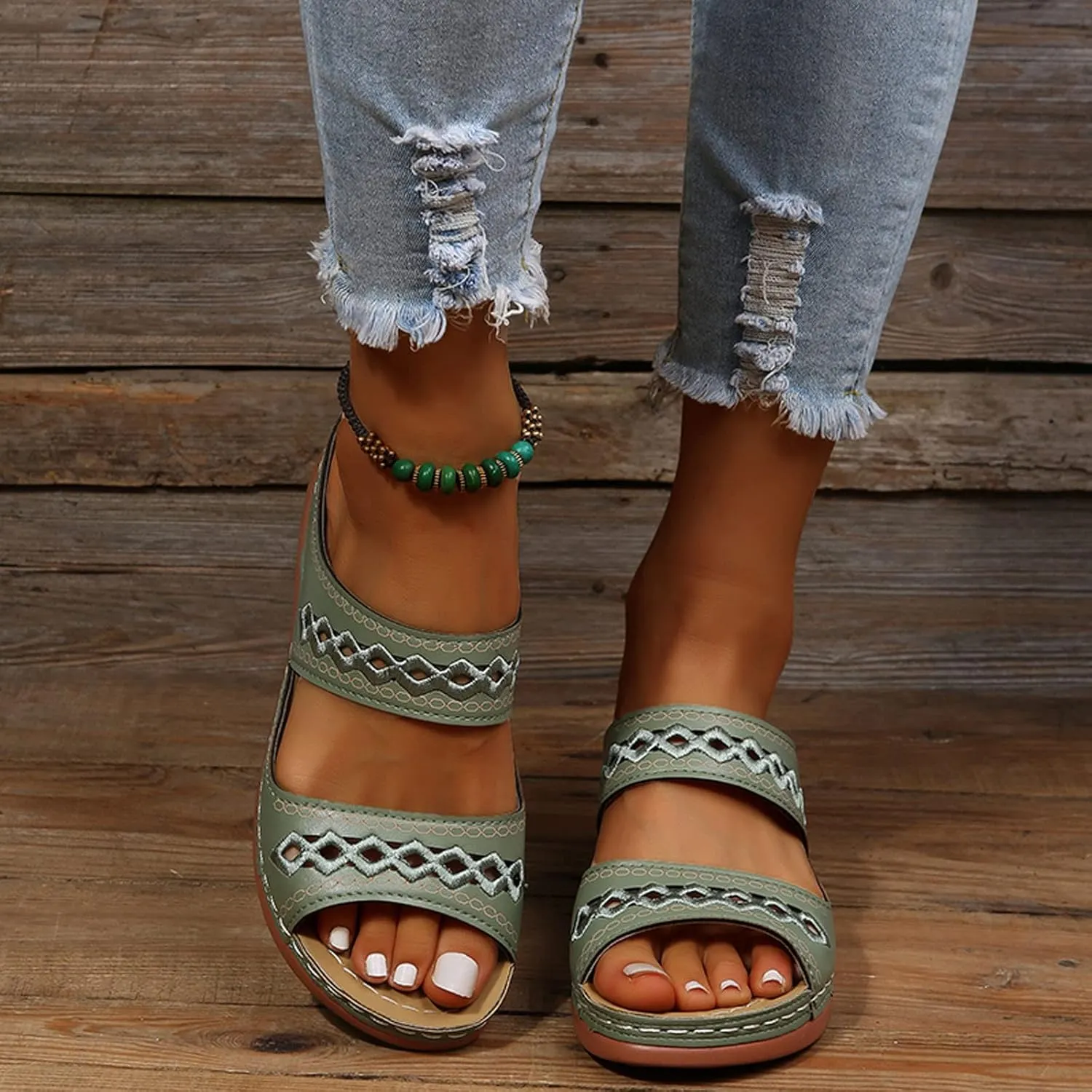 Black Orthopedic Sandals Women Dressy Orthotic Women Slip On Sandals Summer Sandals for Womans 2025 Comfortable Orthotic Summer Sandals for Women 2025 Trendy Dressy Mens Orthopedic Slip On Sandals