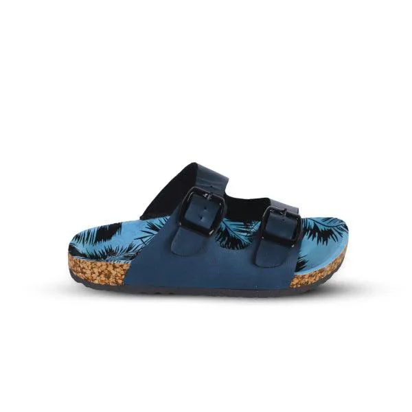 BLUE BIRKIN SLIPPERS FOR BOYS