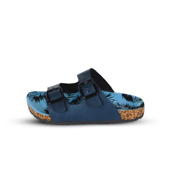BLUE BIRKIN SLIPPERS FOR BOYS