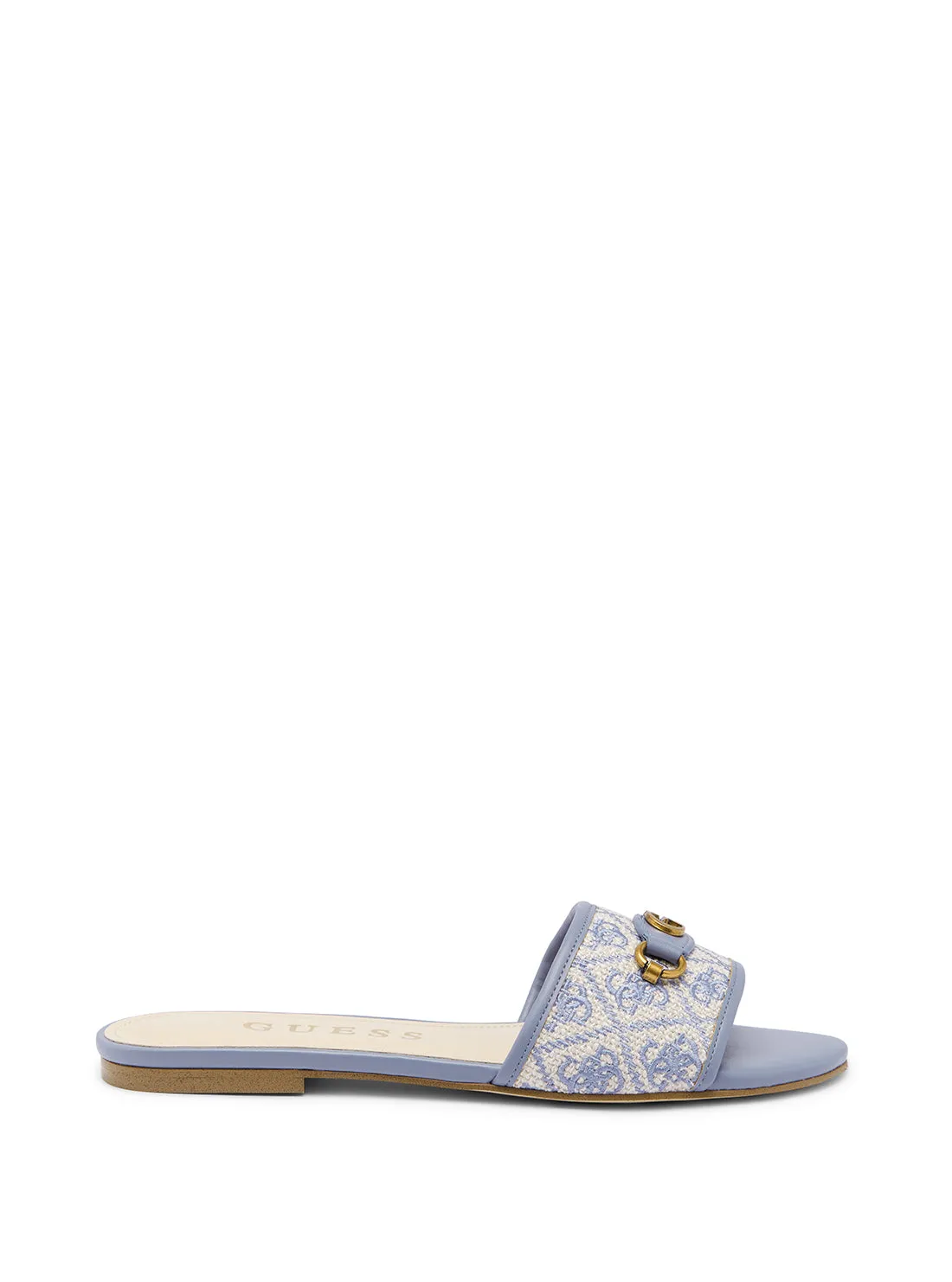 Blue Logo Hammi Slide Sandals