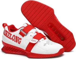 Bodybuilding Trainers for Mens Ligthweight Casual Deadlift Sneakers Weightlifting Squat Shoes Breathable Fitness Sports Shoes