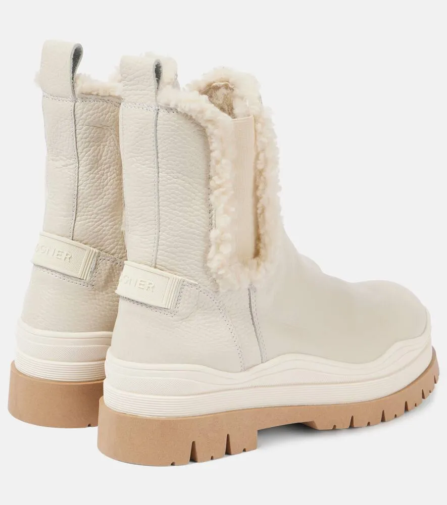 Bogner Arosa 8 shearling-lined leather Chelsea boots