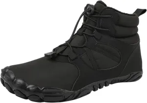 Boots for Women Fur Lined Warm Comfortable Snow Shoes Anti Slip Elastic Gore Trendy Winter Outdoor Hiking Shoes