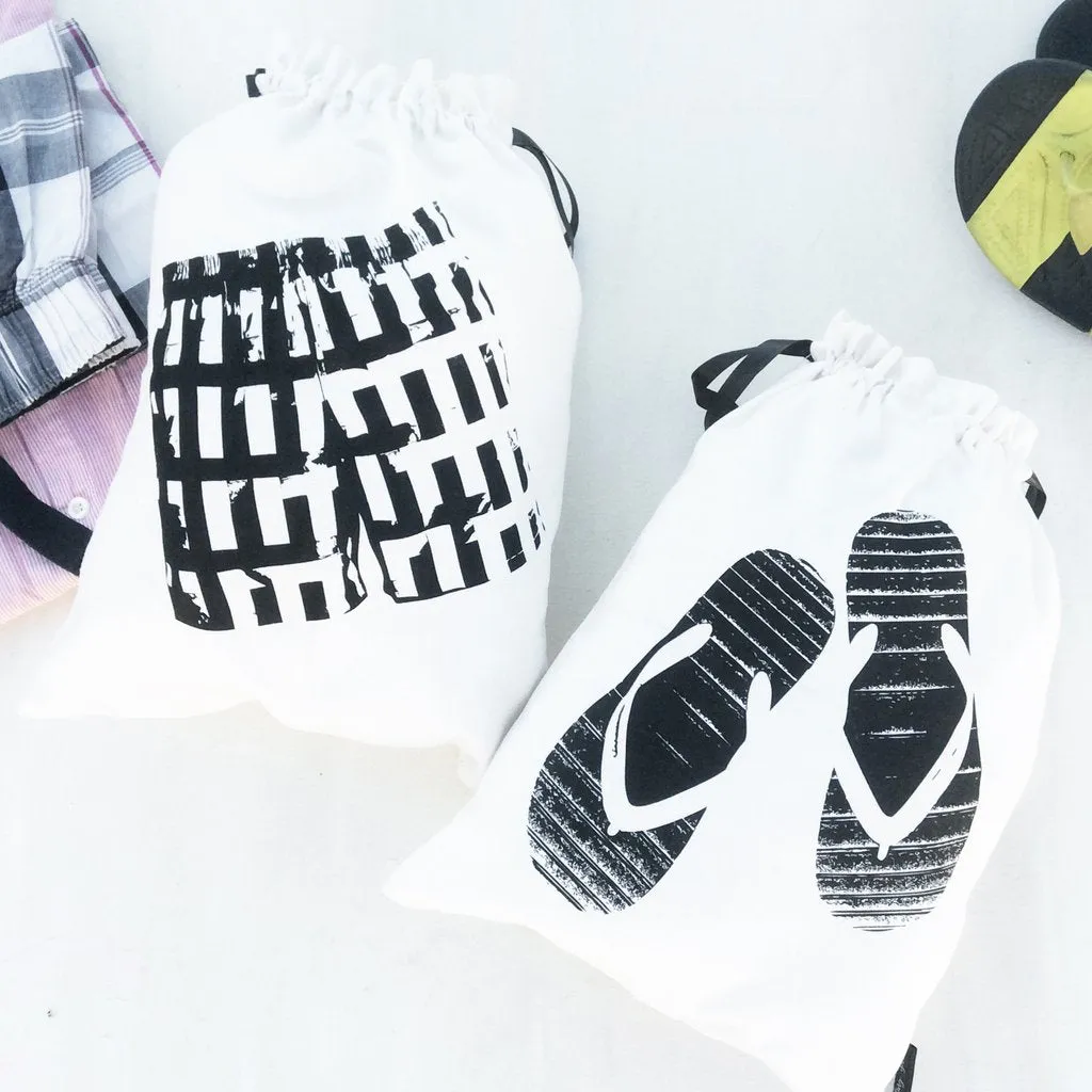Boxer & Flip Flop Bags