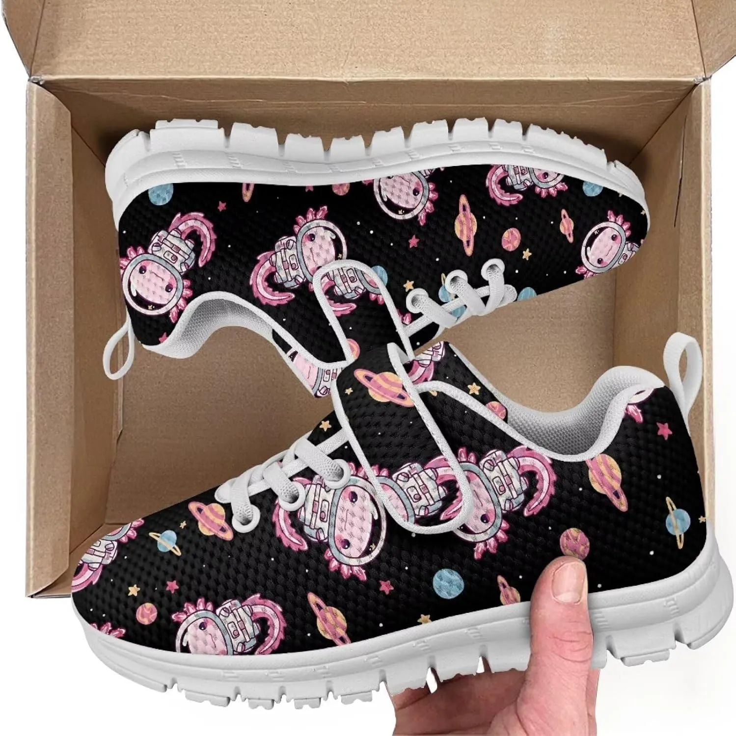 Boys Girls Single Buckle Sneakers,Lightweight Spring Outdoor Sports Shoes,Children Anti-Skid Mesh Cycling Sneaker
