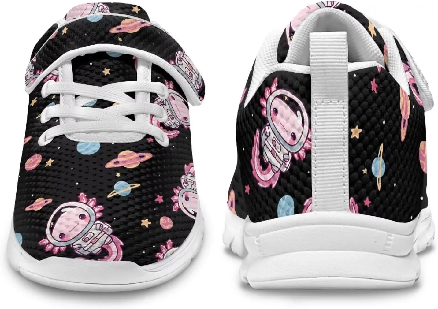 Boys Girls Single Buckle Sneakers,Lightweight Spring Outdoor Sports Shoes,Children Anti-Skid Mesh Cycling Sneaker