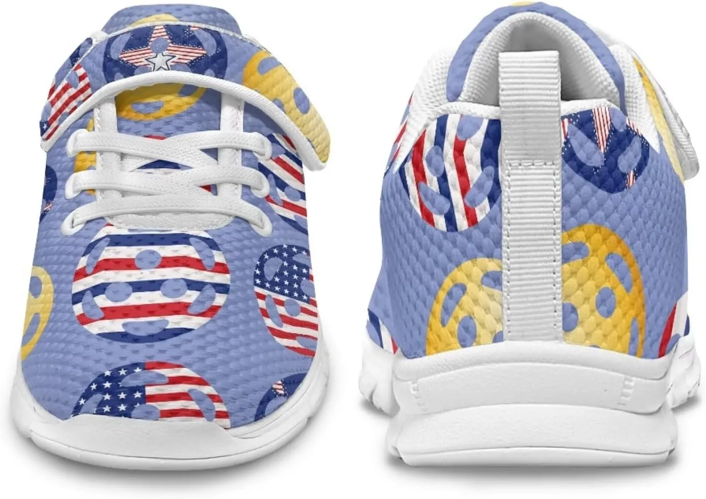 Boys Girls Single Buckle Sneakers,Lightweight Spring Outdoor Sports Shoes,Children Anti-Skid Mesh Cycling Sneaker