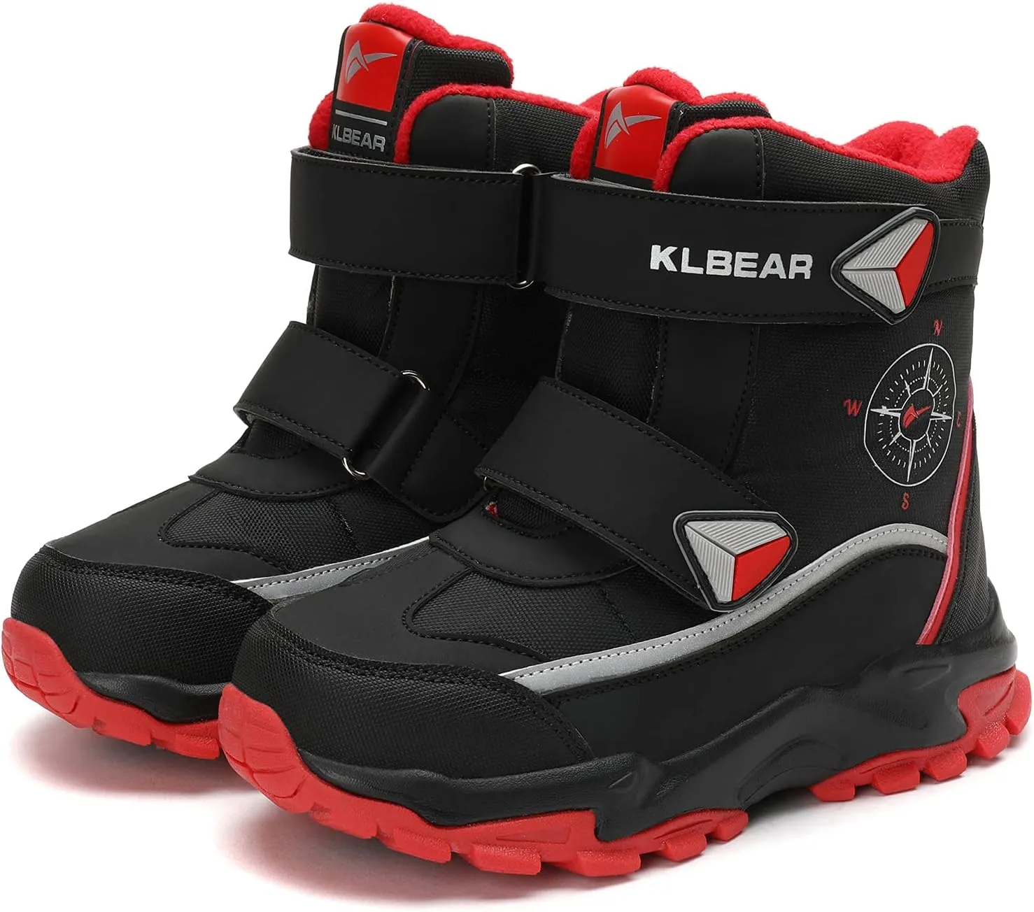 Boys Girls Snow Boots Winter Warm Waterproof Slip Resistant Cold Weather Outdoor Boots Kids Shoes