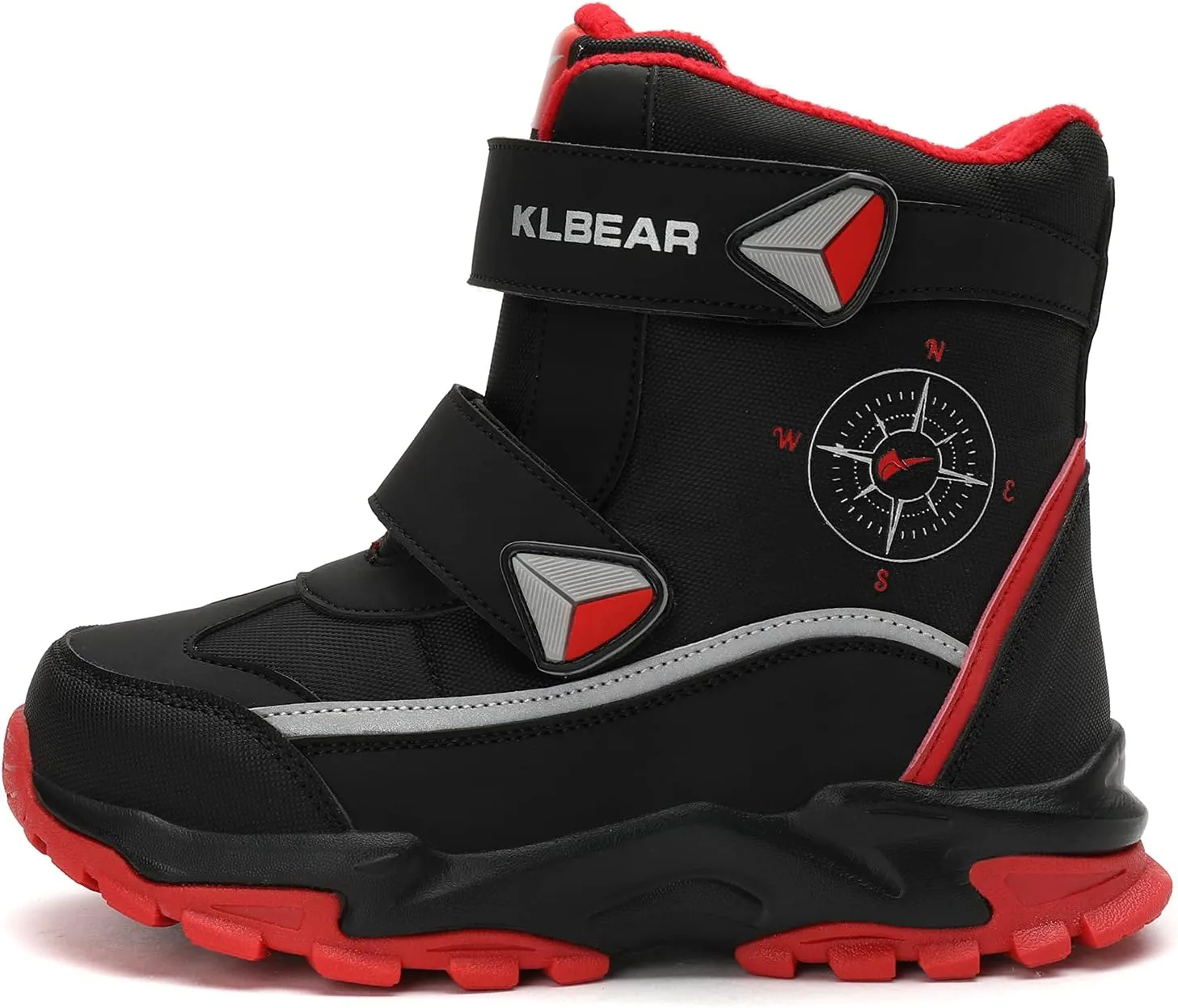 Boys Girls Snow Boots Winter Warm Waterproof Slip Resistant Cold Weather Outdoor Boots Kids Shoes
