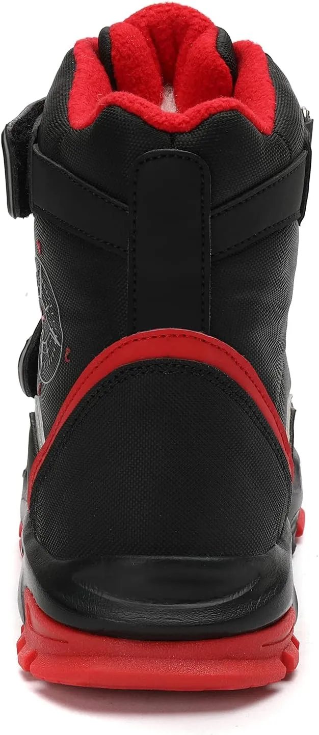 Boys Girls Snow Boots Winter Warm Waterproof Slip Resistant Cold Weather Outdoor Boots Kids Shoes