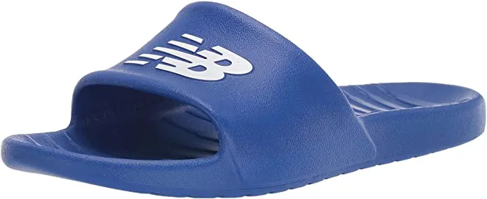 Brand new with box! Men's New Balance Mens 100 Sport Slide Sandals in Royal Blue, Sz 13 Extra Wide!