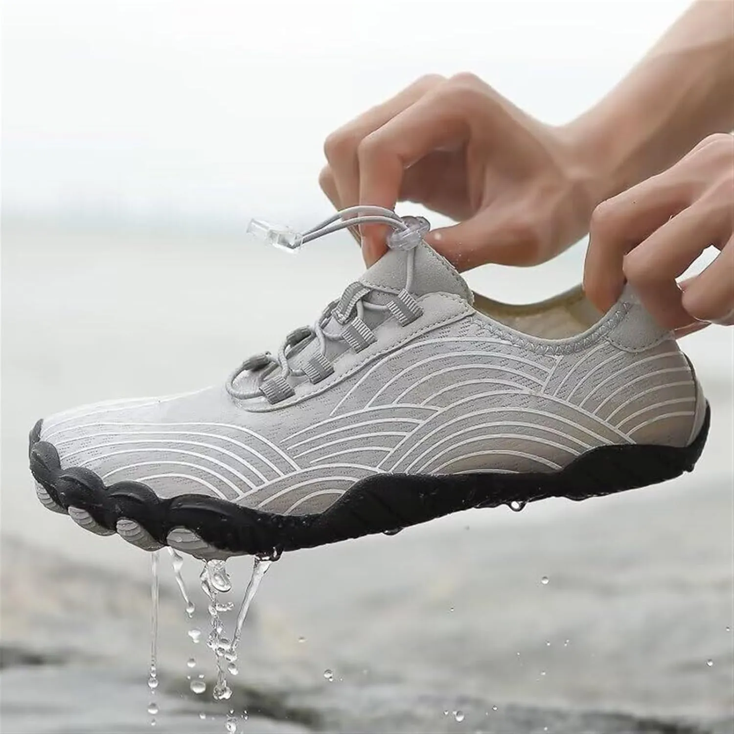 Breathable Barefoot Shoes for Women Men & Non-Slip Athletic Footwear Wide Toe Water Shoes Hike Barefoot Shoes for Womens Mens Footwear