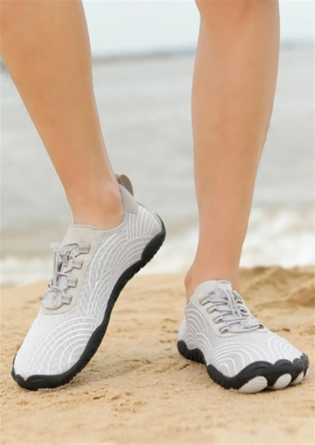 Breathable Barefoot Shoes for Women Men & Non-Slip Athletic Footwear Wide Toe Water Shoes Hike Barefoot Shoes for Womens Mens Footwear