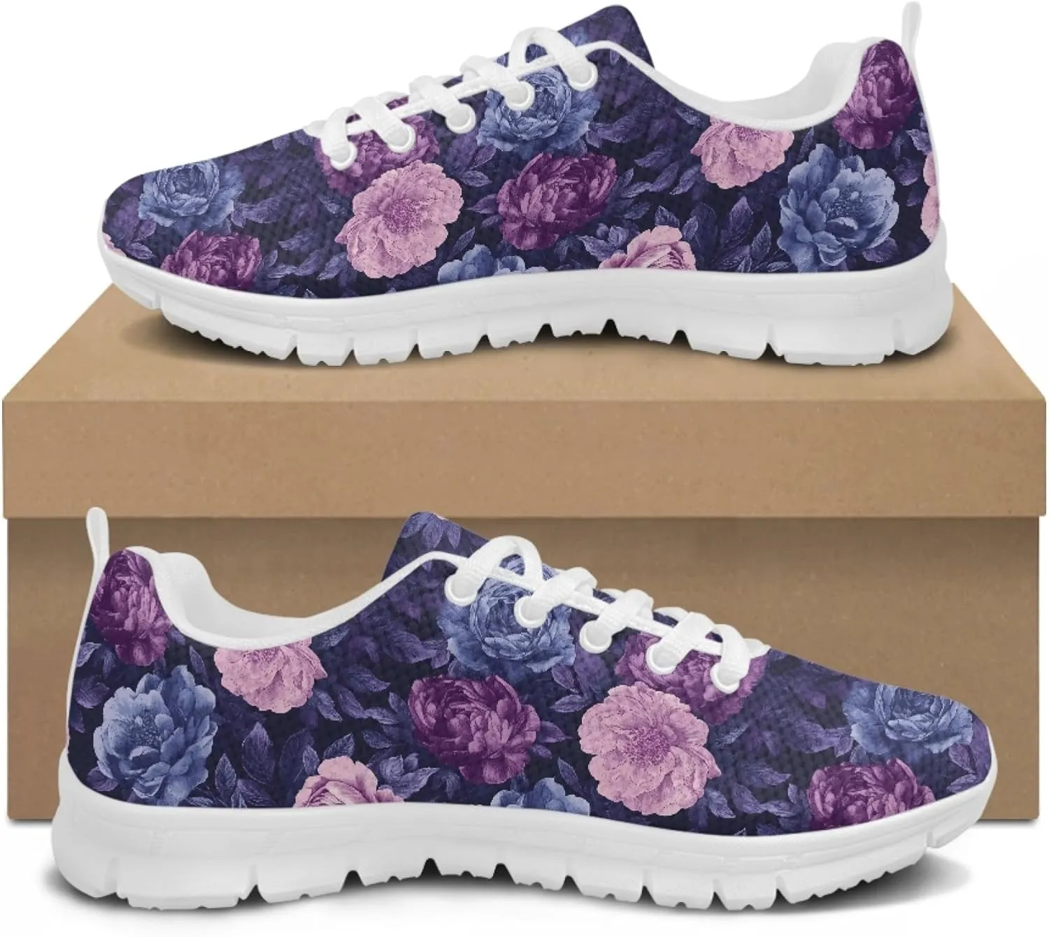 Breathable Sports Shoes Adults Teens Trainer Running Travel Womens Sneaker Walking Low Heel Lightweight Sneakers