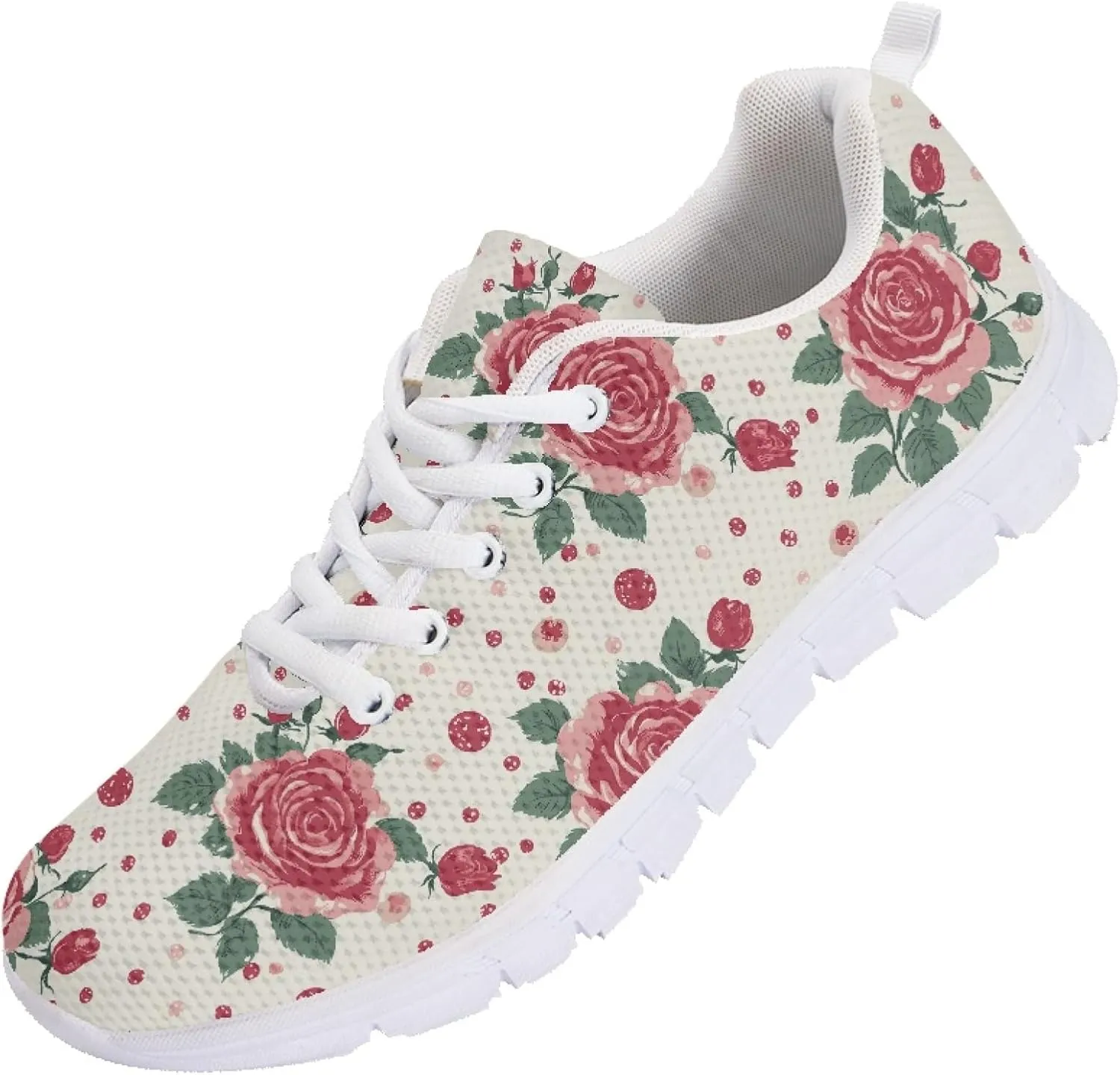 Breathable Sports Shoes Adults Teens Trainer Running Travel Womens Sneaker Walking Low Heel Lightweight Sneakers