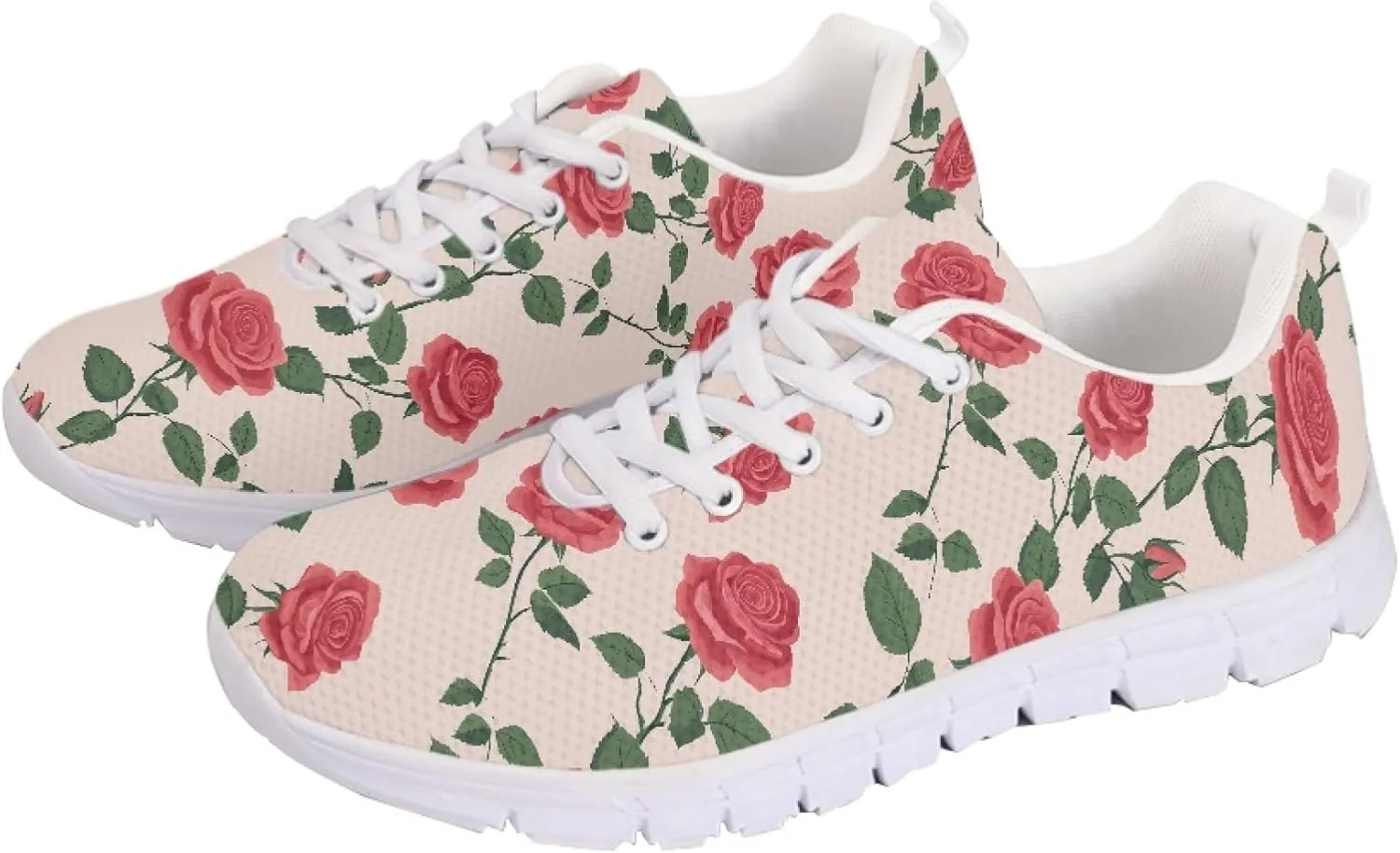 Breathable Sports Shoes Adults Teens Trainer Running Travel Womens Sneaker Walking Low Heel Lightweight Sneakers