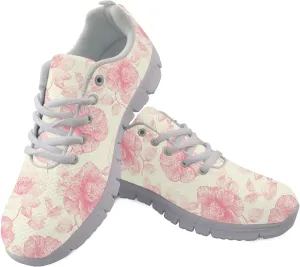 Breathable Sports Shoes Adults Teens Trainer Running Travel Womens Sneaker Walking Low Heel Lightweight Sneakers