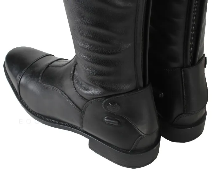 Brogini Casperia Mens Long Leather Riding Boots (Black)
