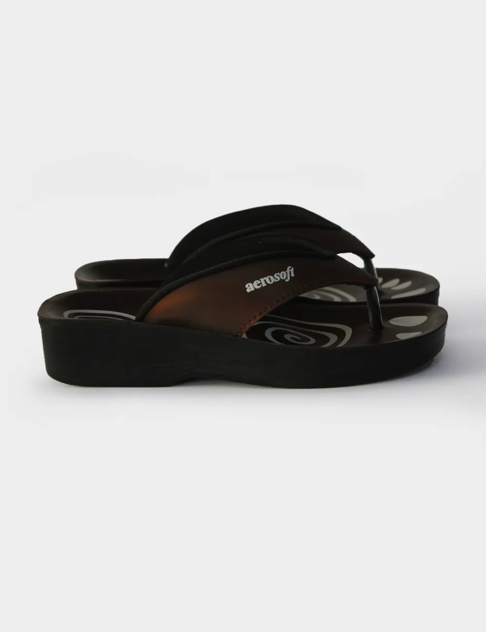 Brown Baby Girl Aerosoft Slippers
