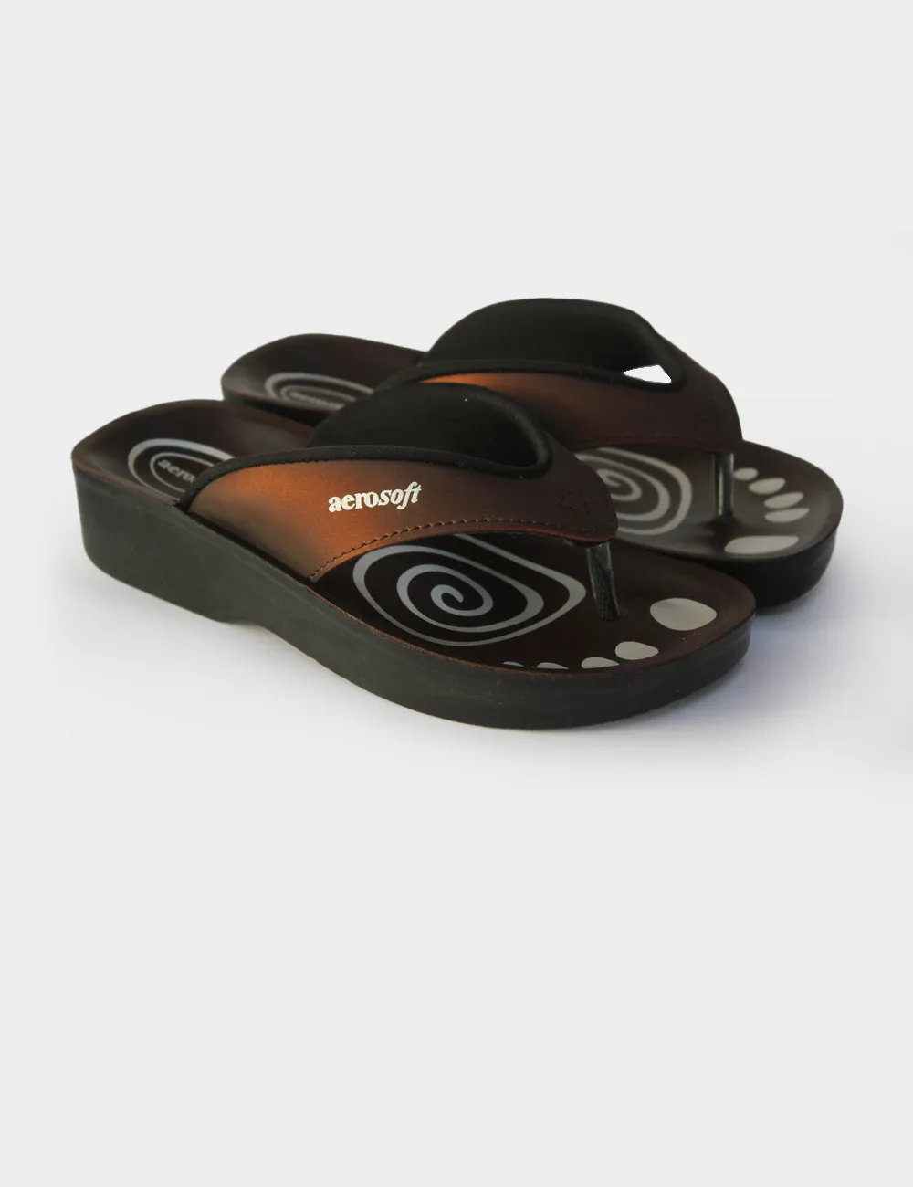 Brown Baby Girl Aerosoft Slippers