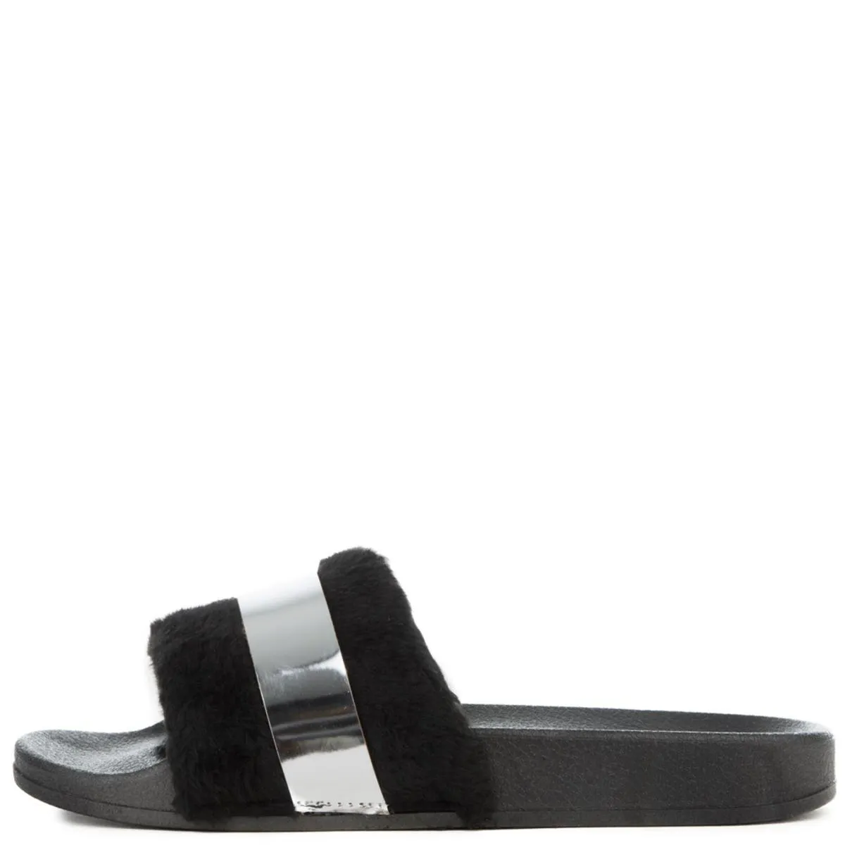 Cape Robbin Moira-26 Silver Slides Silver