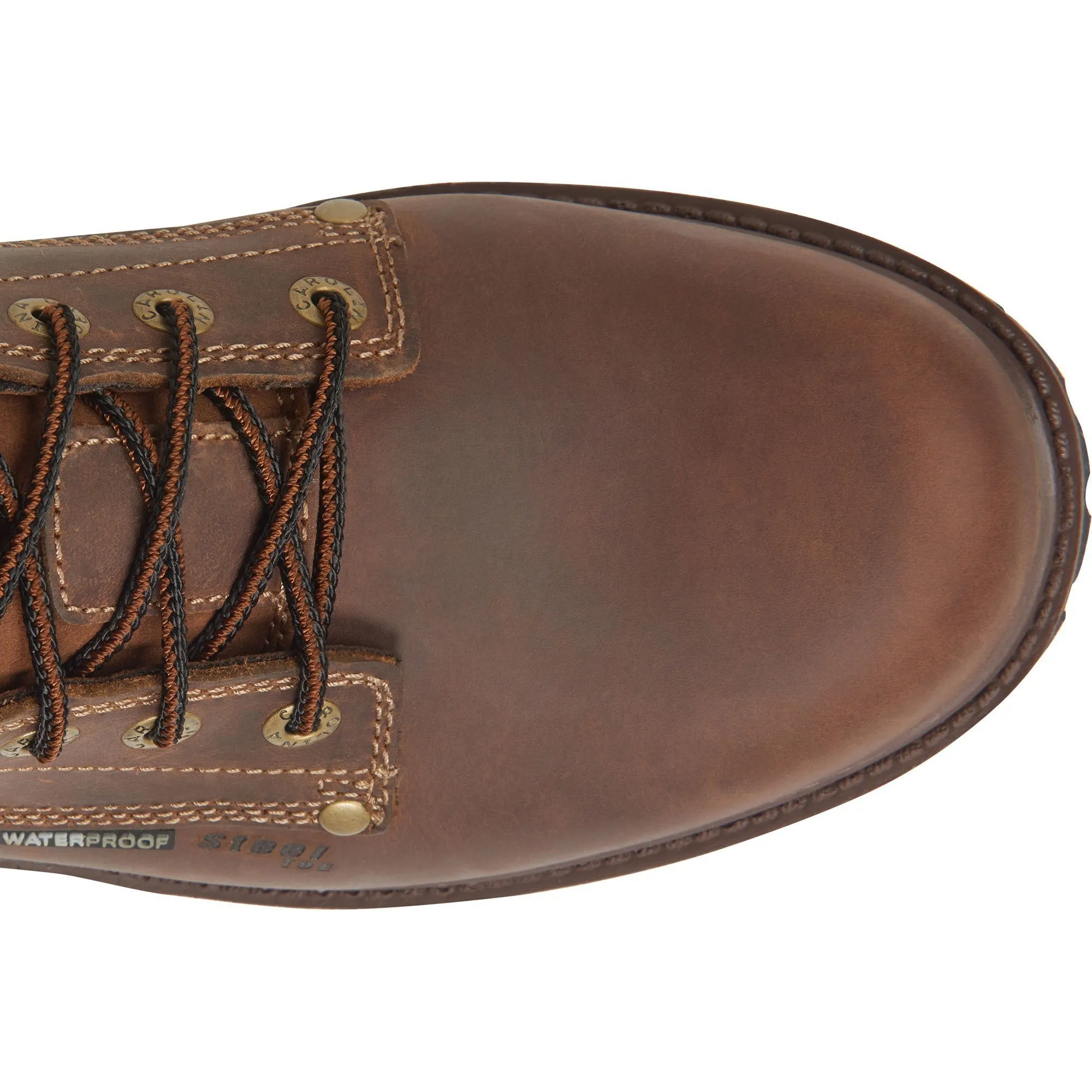 Carolina Men's Silvanus Steel Toe Waterproof Work Boot - Tobacco - CA8585