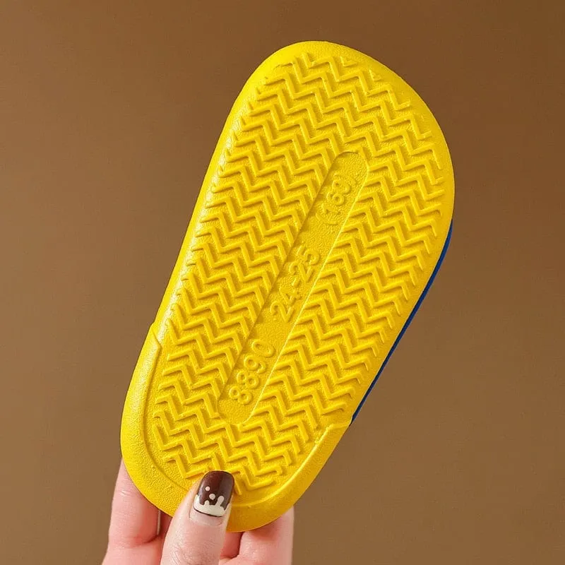 Cartoon Crocodile Kids Slippers