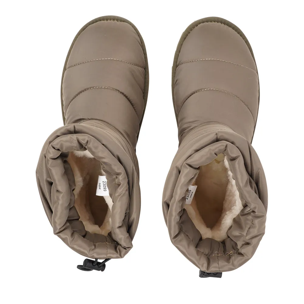 Ceto - Nylon Boots with Shearling Lining