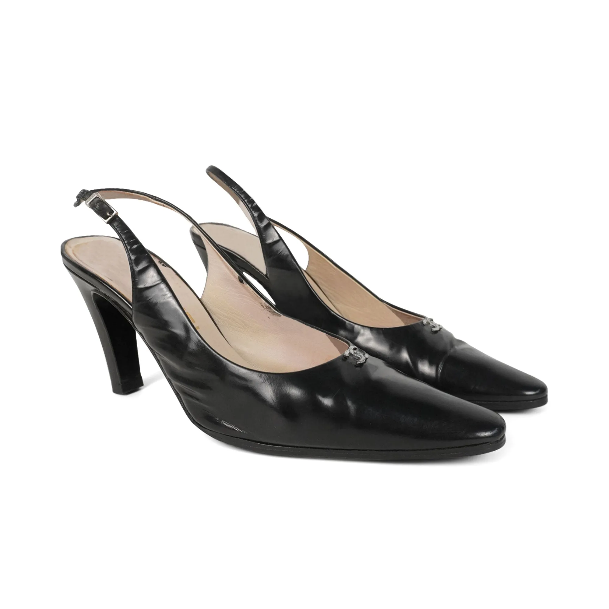 Chanel Slingback Heels - Women's 39