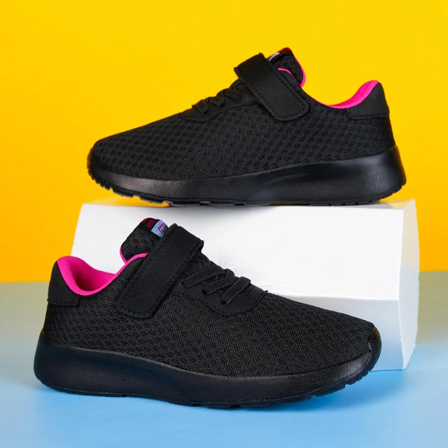 Children's Mesh Breathable Lightweight Soft Sole Solid Color Running Casual Sneakers Sneakers for Boy Sneakers Size 13