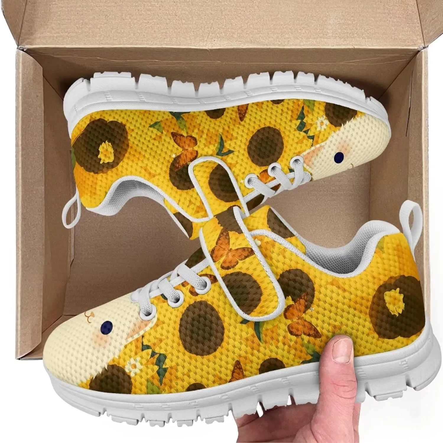 Children's Single Buckle Sneakers,Teen Spring Sports Shoes,Anti-Skid Mesh Cycling Hiking Sneakers for Boys Girls