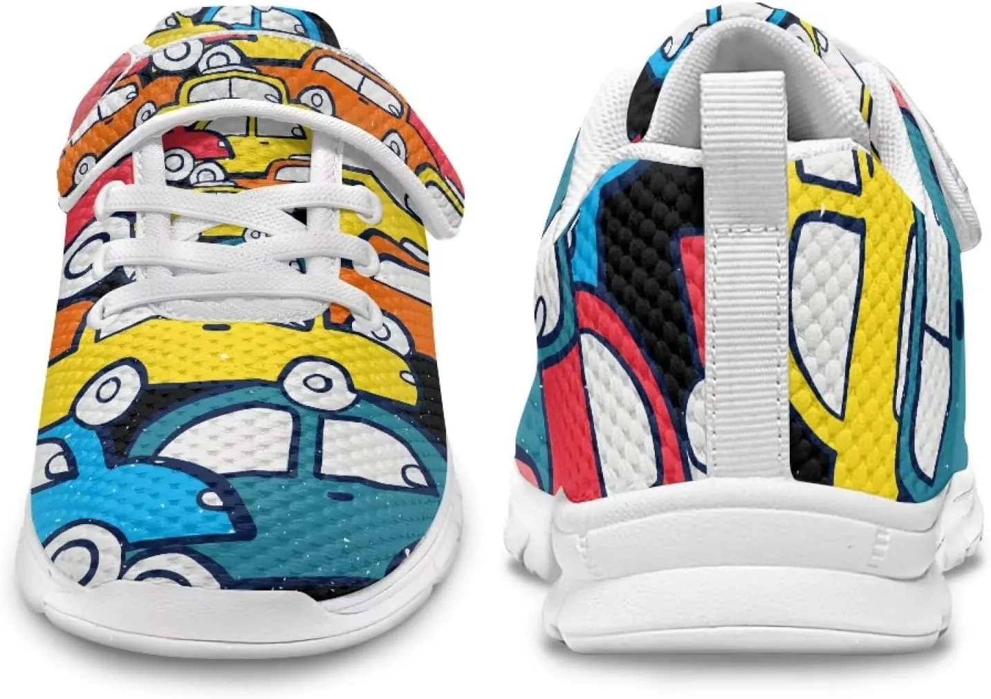 Children's Single Buckle Sneakers,Teen Spring Sports Shoes,Anti-Skid Mesh Cycling Hiking Sneakers for Boys Girls