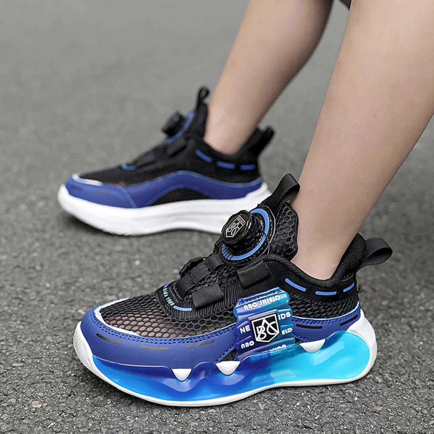 Children's Sports Shoes Boys Girls Running Tennis Shoes Sports Casual Shoes Indoor Outdoor Training Basketball Sneakers Outdoor Casual Walking Shoes