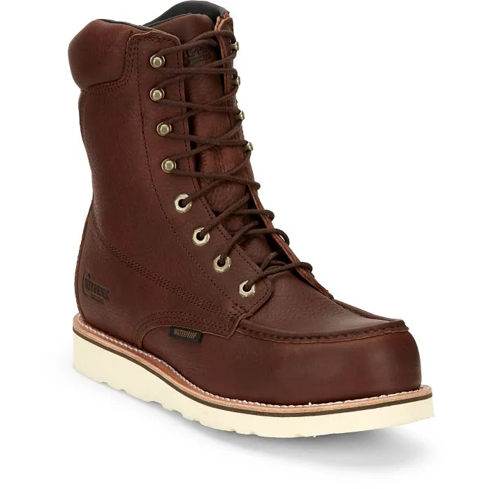 Chippewa Edge Walker Briar 8" Waterproof Nano Safety Toe Wedge Work Boots 25347