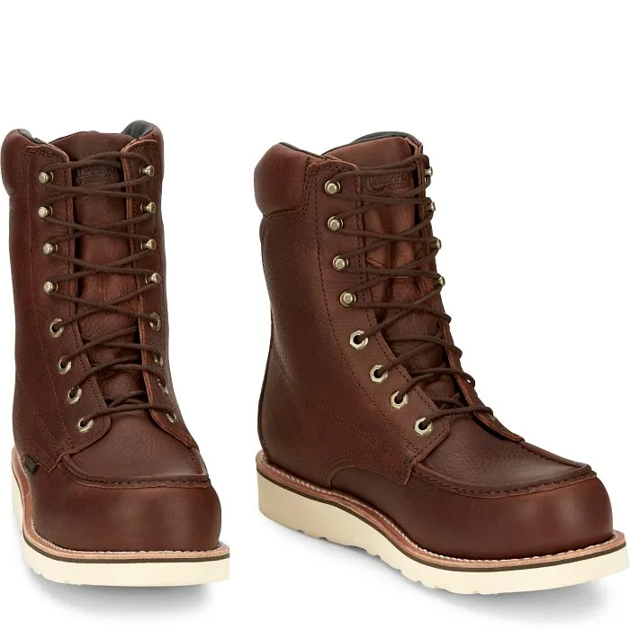 Chippewa Edge Walker Briar 8" Waterproof Nano Safety Toe Wedge Work Boots 25347