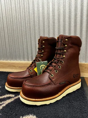 Chippewa Edge Walker Briar 8" Waterproof Nano Safety Toe Wedge Work Boots 25347