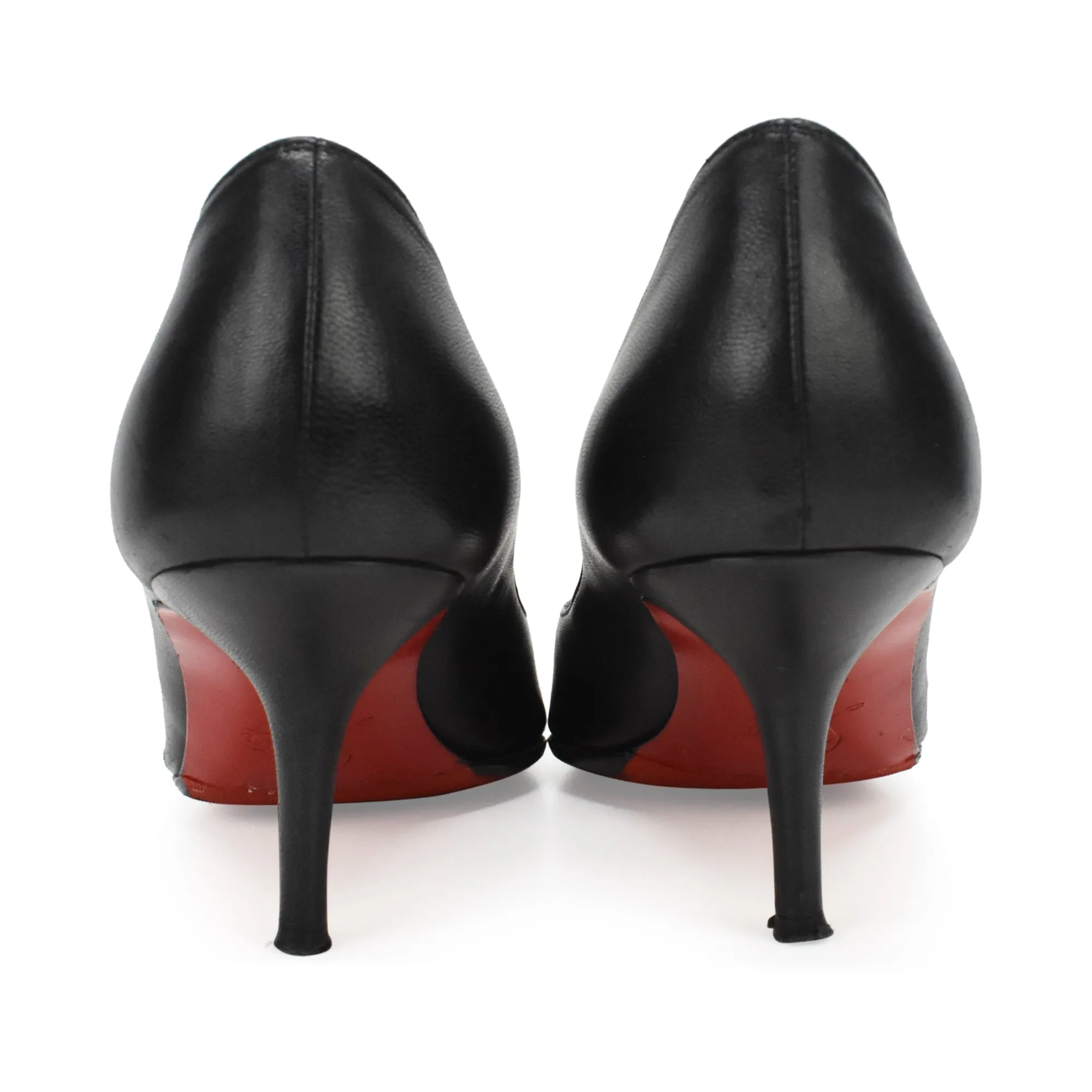 Christian Louboutin 'Materna Peep' Pumps  - Women's 38.5