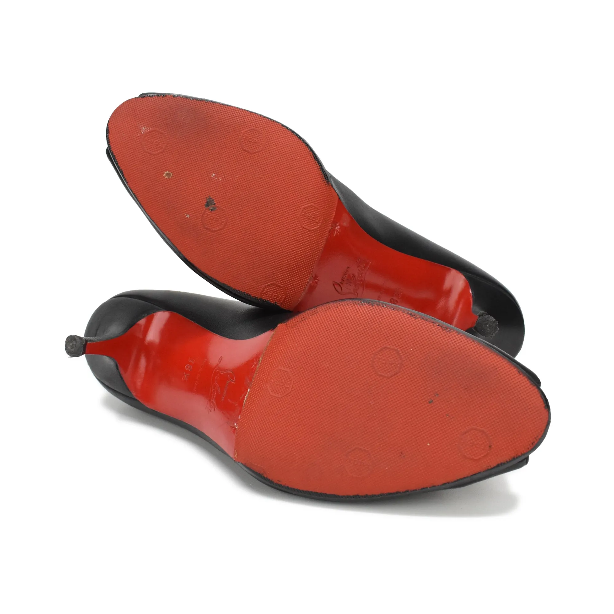 Christian Louboutin 'Materna Peep' Pumps  - Women's 38.5