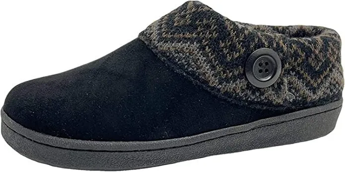 Clarks Appalachian Trail Ellen Sweater Black Clog Rounded Closed Toe Spring Mule