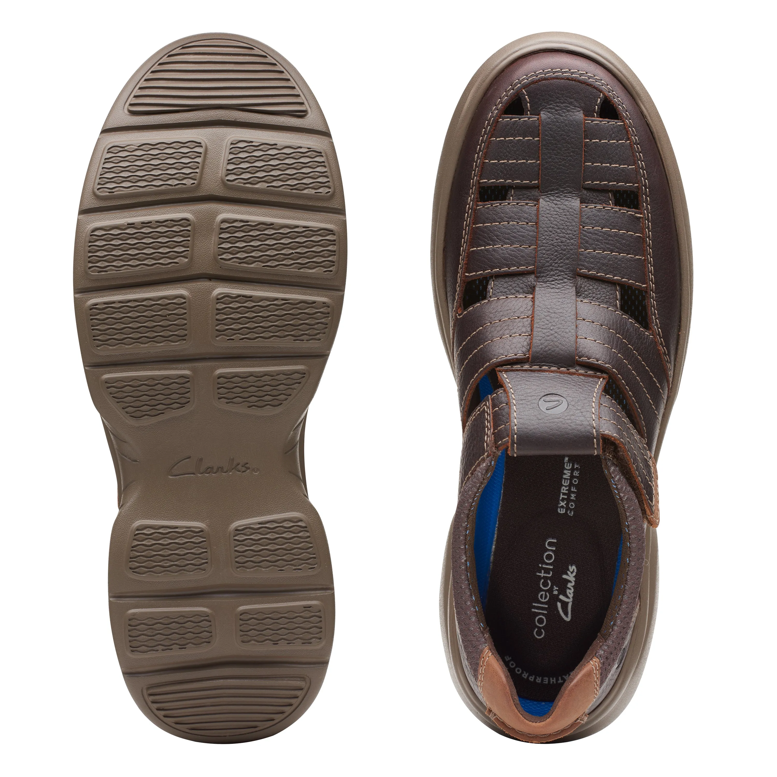 Clarks Men's  Bradley Cove Brown Tumb Loafer EXTREME COMFORT) MADE IN INDIA