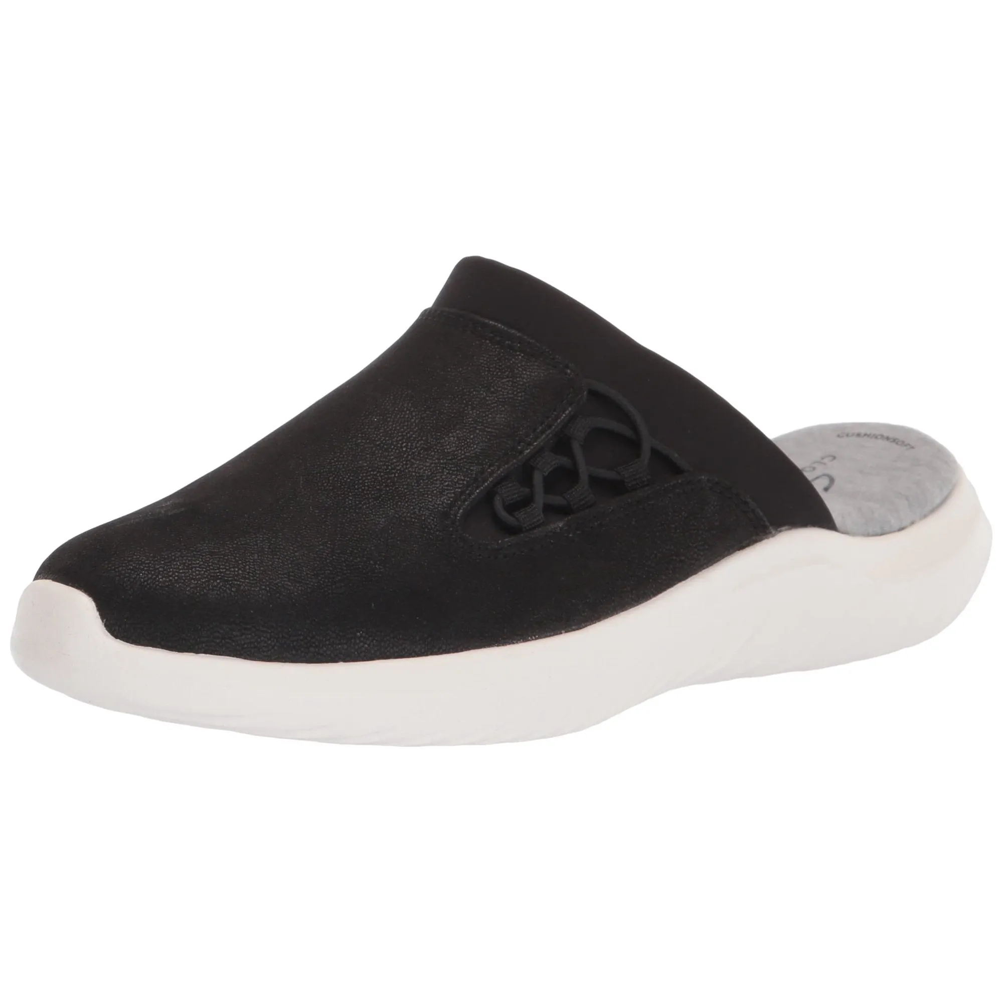 Clarks Women's Nova Ease Mule Black Textile 26165299
