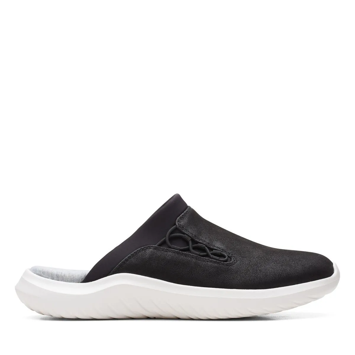 Clarks Women's Nova Ease Mule Black Textile 26165299