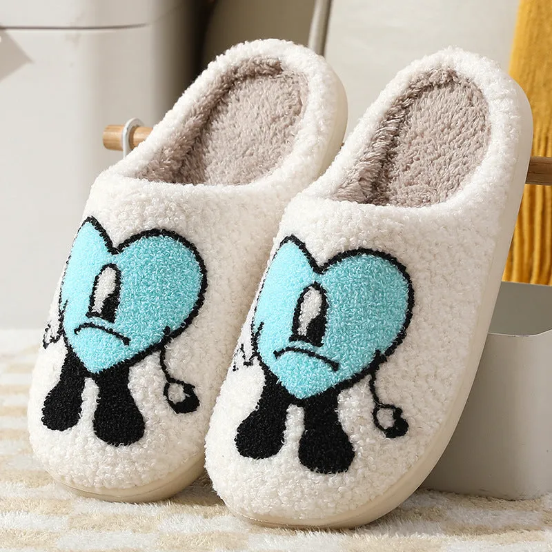 Closed Toe Plush Lining Slippers