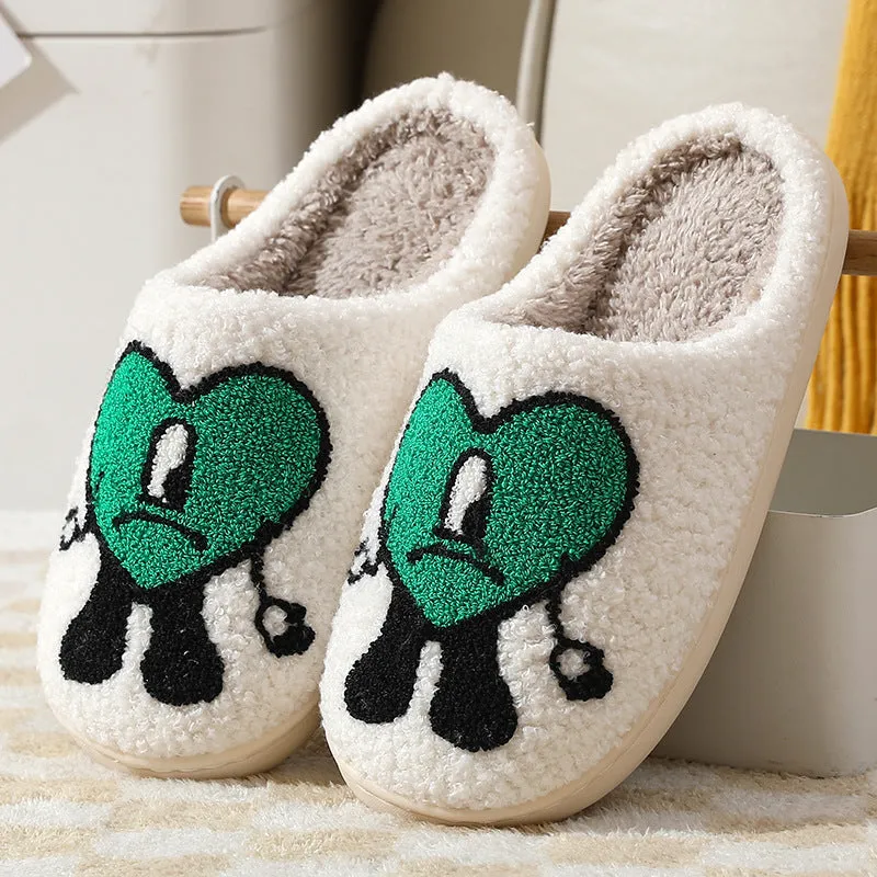 Closed Toe Plush Lining Slippers
