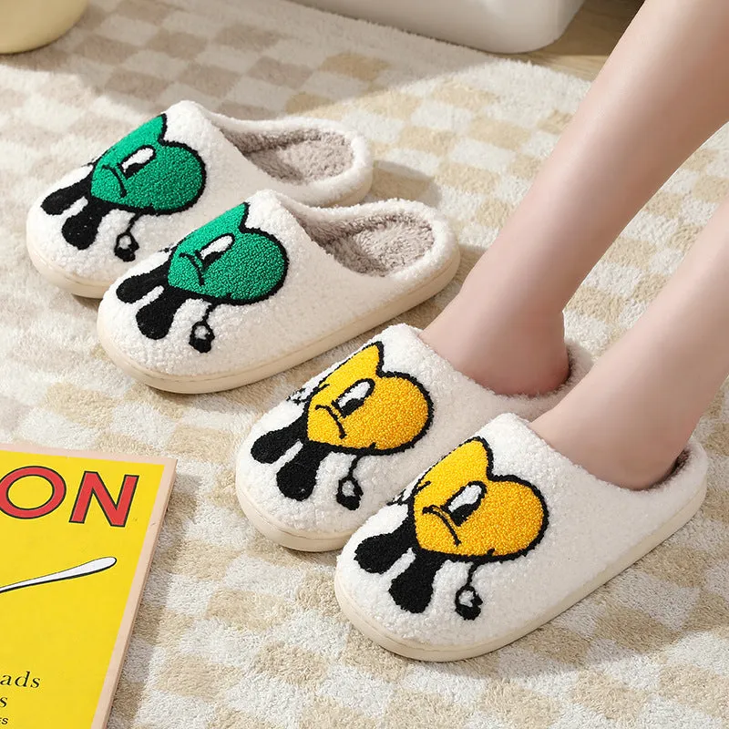Closed Toe Plush Lining Slippers