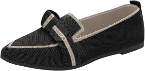 Comfortable Casual Dressy Shoes Fashionable Women's Large Size Flat Shoes with A Pointed Toe Comfortable Soft Slip On