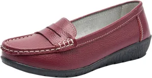 Comfortable Casual Flats Shoes Flat Casual Single Color Shoes Women's Solid Loafers Comfortable Dress Flats